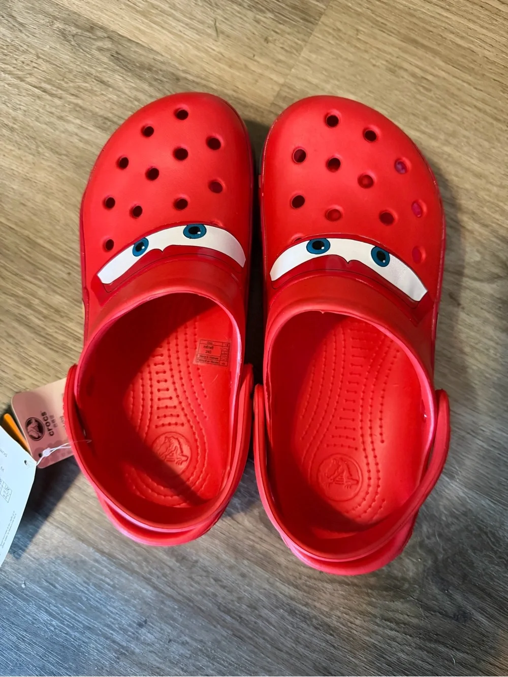 CROCS lightning mcqueen